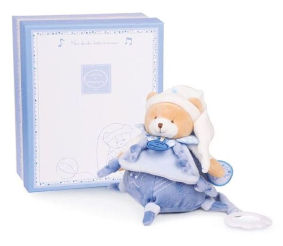 Doudou Et Compagnie Peluche Musicale Ours Petit Chou 17 Cm