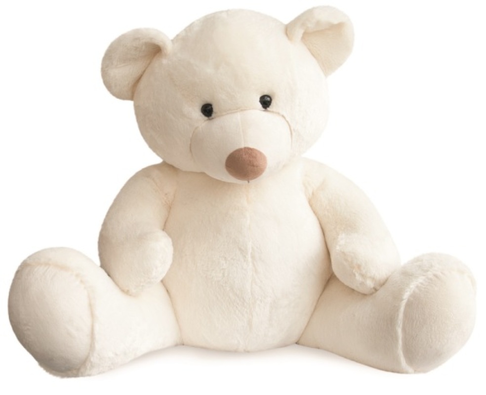 Histoire D Ours Peluche Bel Ours Blanc 130 Cm