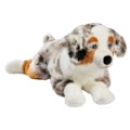 Anima Peluche Chien Berger Australien Couché