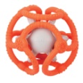 Nattou Set de 2 Balles Silicone Orange et Gris