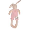 Moulin Roty Peluche Lapin Sylvain La Grande Famille - 30 cm