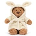 Jellycat Peluche Ours Bartholomew avec peignoir