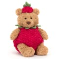 Jellycat Peluche Ours Bartholomew Fraise