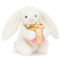 Jellycat Peluche Lapin Bashful avec Cadeau