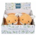 Doudou et Compagnie Chaussons Renard Unicef