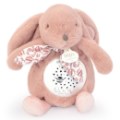 Doudou et Compagnie Peluche Veilleuse Musicale Lapin Rose Lapin Doudou