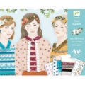 Djeco Coffret Activités Papier Filles des Quatre Saisons