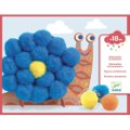 Collages Pompons Animaux tout doux