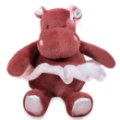 Histoire d Ours Peluche Hippopotame Tutu Terracotta - 22 cm