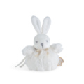 Kaloo Peluche Petit Lapin Blanc Plume - 10 cm