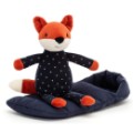 Jellycat Peluche Renard et Sac de Couchage Snuggler