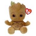 Ty Peluche Groot Marvel Beanie Babies Soft Small