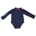 Body avec Col Bleu Marine - 24 mois