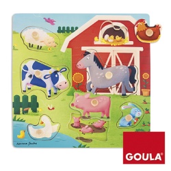 Goula - Puzzle magnétique petites bêtes, Livraison Gratuite 24/48h