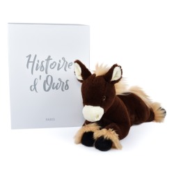 Bukowski - Peluche cheval beige 20 cm Doudouplanet, Livraison Gratuite  24/48h