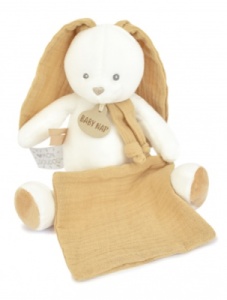 Peluche Pantin Lapin Lange Nougat