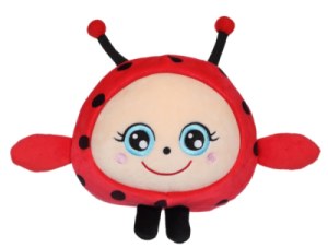 Peluche Squishimals Coccinelle Dotty - 20 cm