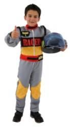 Costume Coureur Automobile 3/5 Ans