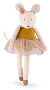 Peluche Petite Souris Or La Petite Ecole de Danse