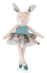 Peluche Petit Lapin Bleu La Petite Ecole de Danse