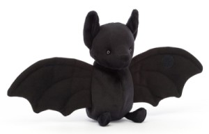 Peluche Chauve Souris Wrapabat Noir Halloween