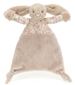 Doudou Lapin Beige Blossom Bashful