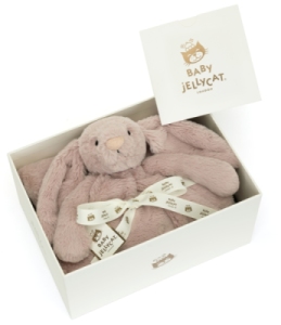 Doudou Couveture Lapin Rosa Bashful Luxe