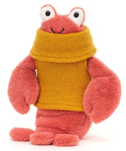 Peluche Homard Cozy Crew - 21 cm