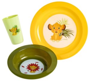 Coffret Repas Bébé Simba Le Roi Lion