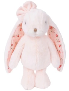 Peluche Lapin Kanina Floral Pink - 30 cm