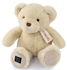 Peluche Ours Vanille Le Nounours - 28 cm