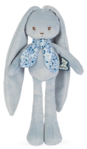 Peluche Pantin Lapin Bleu Lapinoo 25 cm