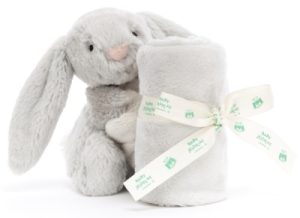 Doudou Lapin Gris Bashful