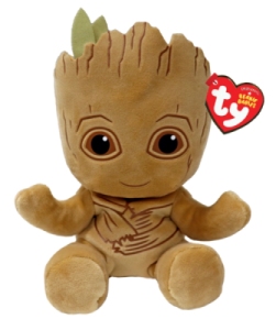 Peluche Groot Marvel Beanie Babies Soft Small