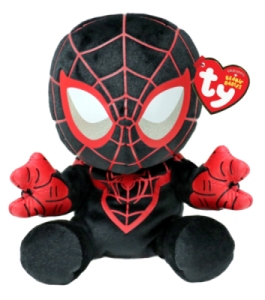 Peluche Miles Morales Marvel Beanie Babies Soft Small