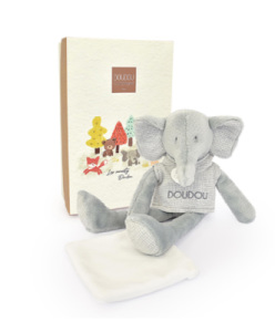 Peluche Pantin Eléphant Sweety Doudou