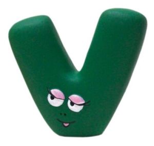 Figurine Lettre V Barbalala