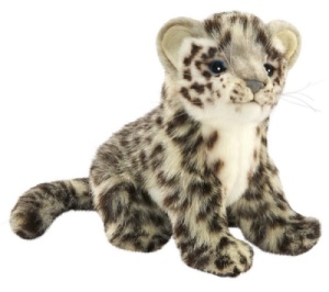 Peluche Bébé Léopard Des Neiges