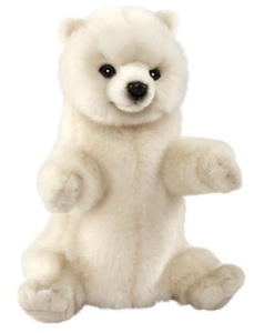 Peluche Marionnette Ours Polaire