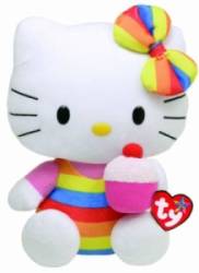 Peluche Hello Kitty Cup Cake Beanie Babies - 28 cm