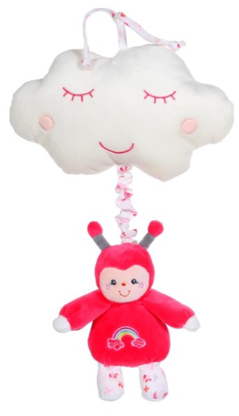 Gipsy Peluche musicale coccinelle rainbow Livraison Gratuite 24 48h