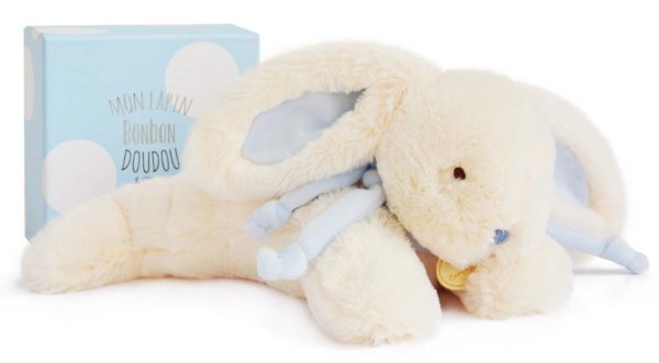 Lapin bonbon bleu sale doudou et compagnie