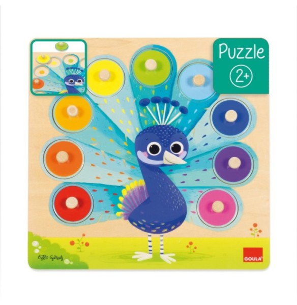 Goula Puzzle Paon