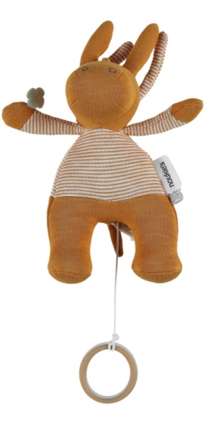 Noukies Peluche Musicale Paco Ocre Iconiques