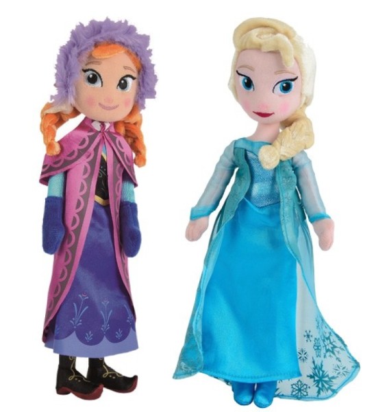Peluche Disney La reine des Neiges 2 Elsa 25 cm