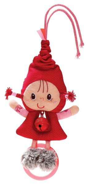 Lilliputiens Hochet Chaperon Rouge Clochette