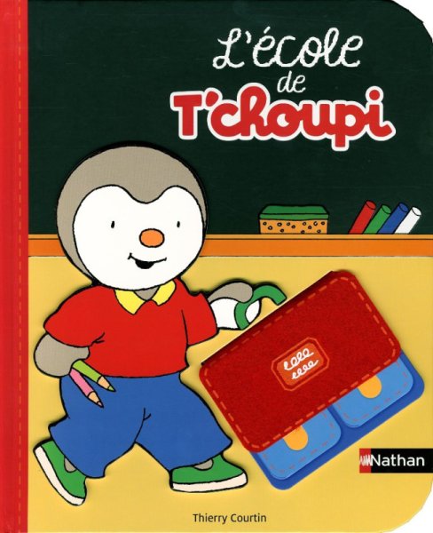 Nathan Livre Livre l'Ecole de Tchoupi