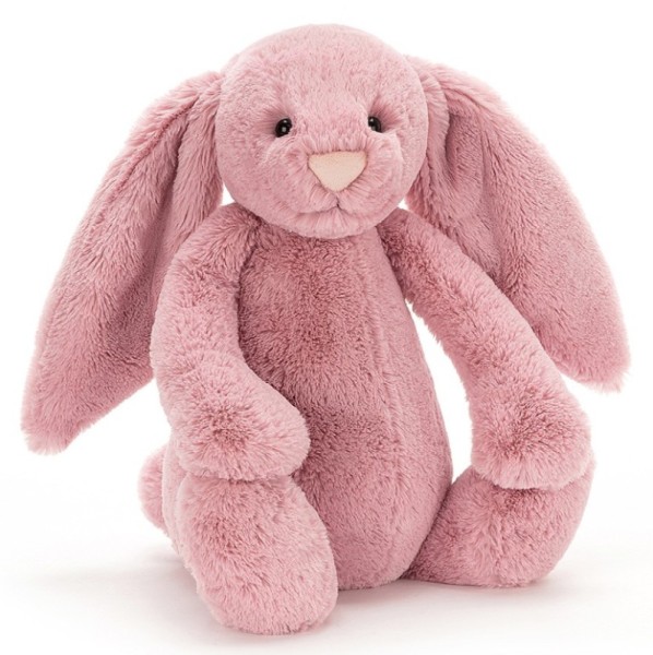 Jellycat Peluche Lapin Rose Tulipe Bashful - 36 cm