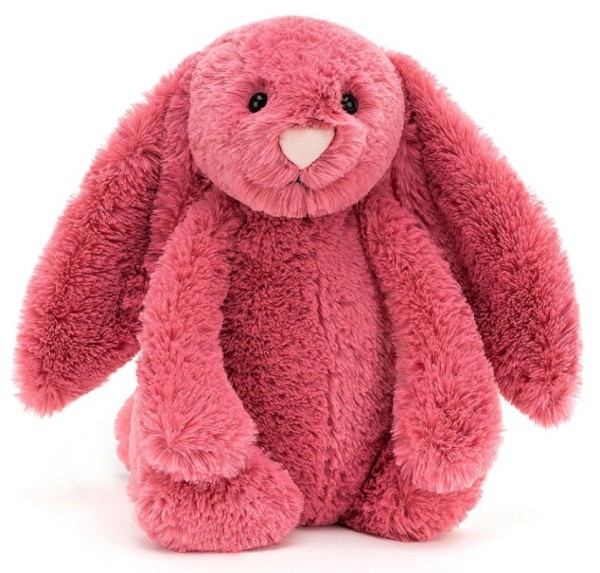 Jellycat - Peluche lapin bashful cerise 18 cm, Livraison Gratuite 24/48h