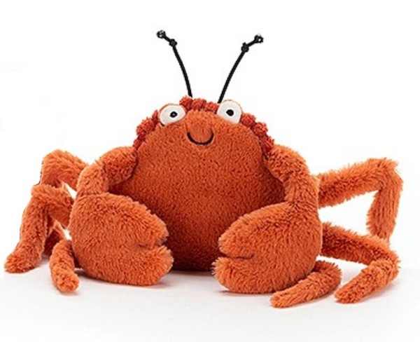 Jellycat Peluche Crabe Crispin - 14 cm